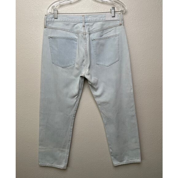 Goldsign Light Wash Straight Leg Jeans Women’s 29 Button Fly Made in USA - Picture 7 of 15